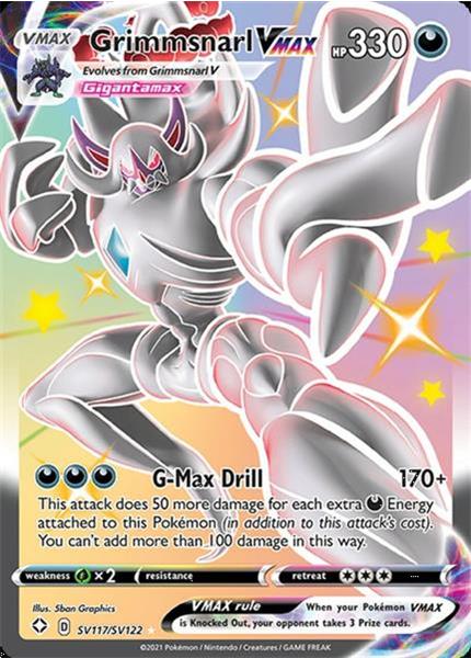 Grimmsnarl VMAX Shiny Rare Pokémon Kaart Kopen Overige