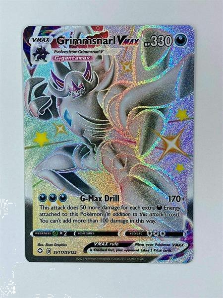 Grimmsnarl VMAX Shiny Rare Pokémon Kaart Kopen Overige