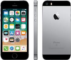 knutselproject (scherm defect) Apple iPhone SE 64GB (model 2016) simlockvrij zwart (geen garantie)