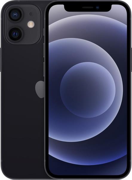 Grote foto apple iphone 12 mini 256gb zwart 5 4 garantie telecommunicatie apple iphone